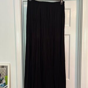 Elegant Black Maxi Skirt